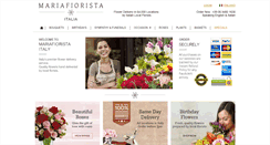 Desktop Screenshot of mariasflorist.com